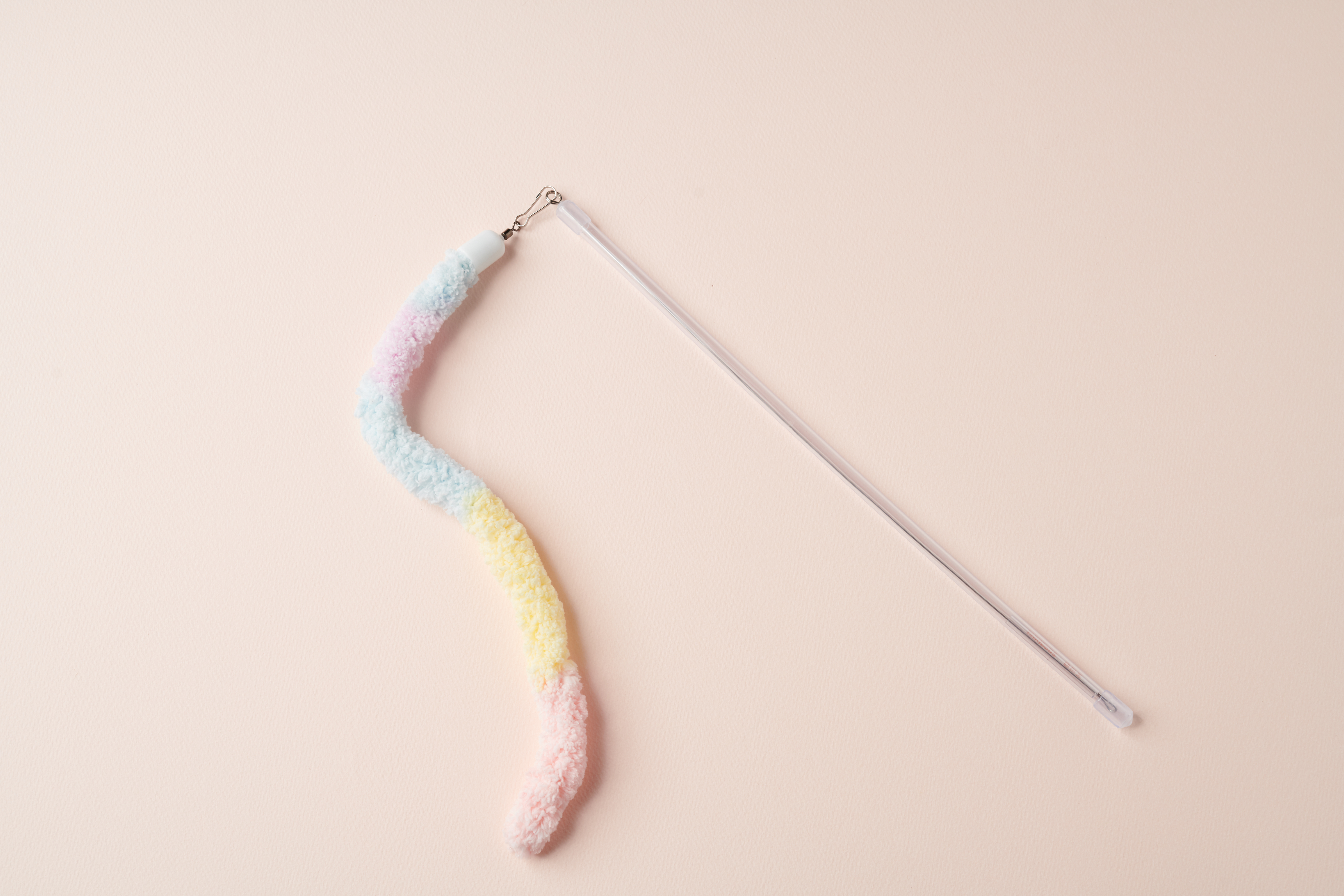 Zooahpet 彩虹棉花糖 레인보우 솜사탕 補充貓頭玩具