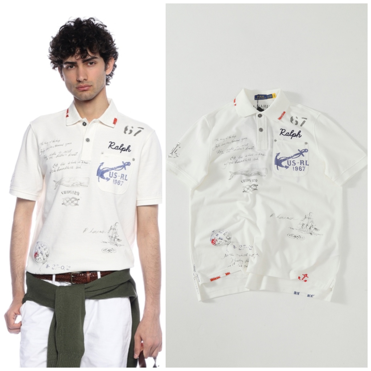 Polo Ralph Lauren 航海船錨短袖Polo衫