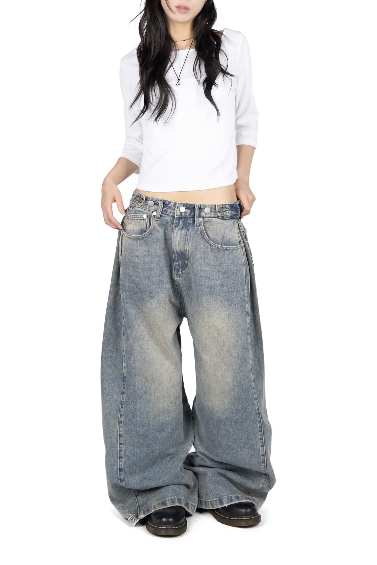Boat Neck Mid Sleeve Top