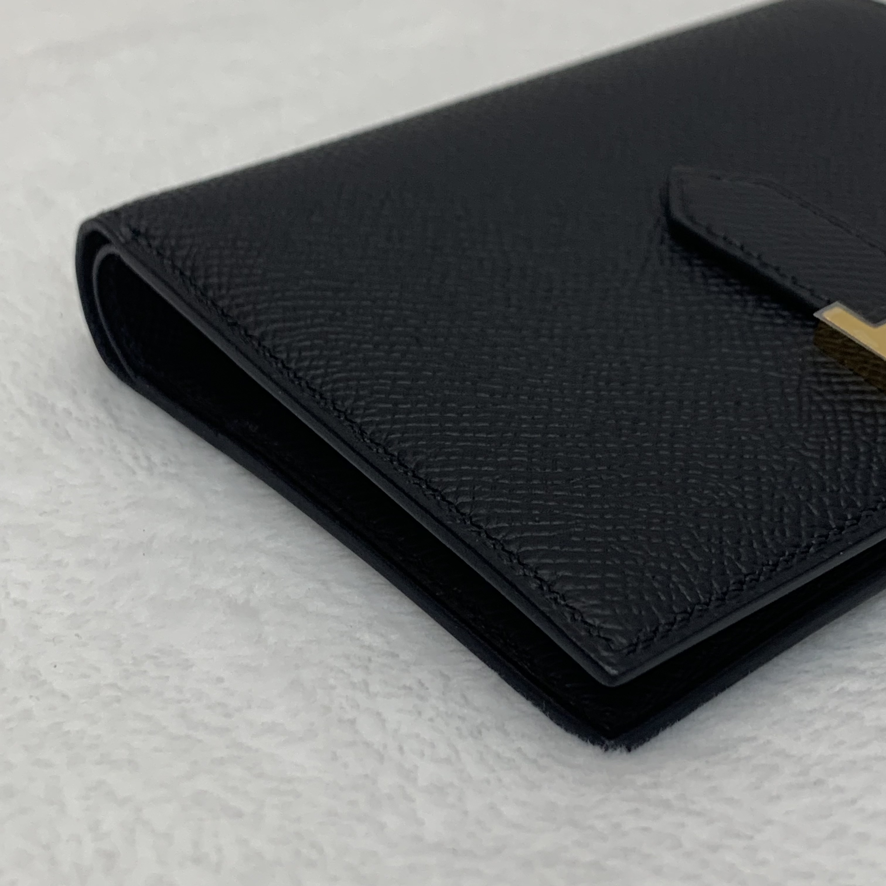 全新有膜Hermes bearn compact wallet