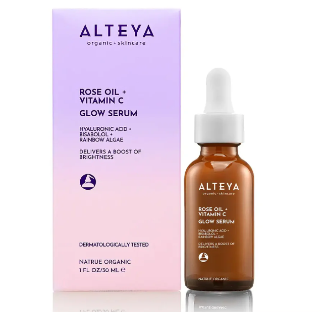 ALTEYA Organic Rose Oil + Vitamin C Glow Serum 有機玫瑰彩虹藻透光亮肌精華 30ml