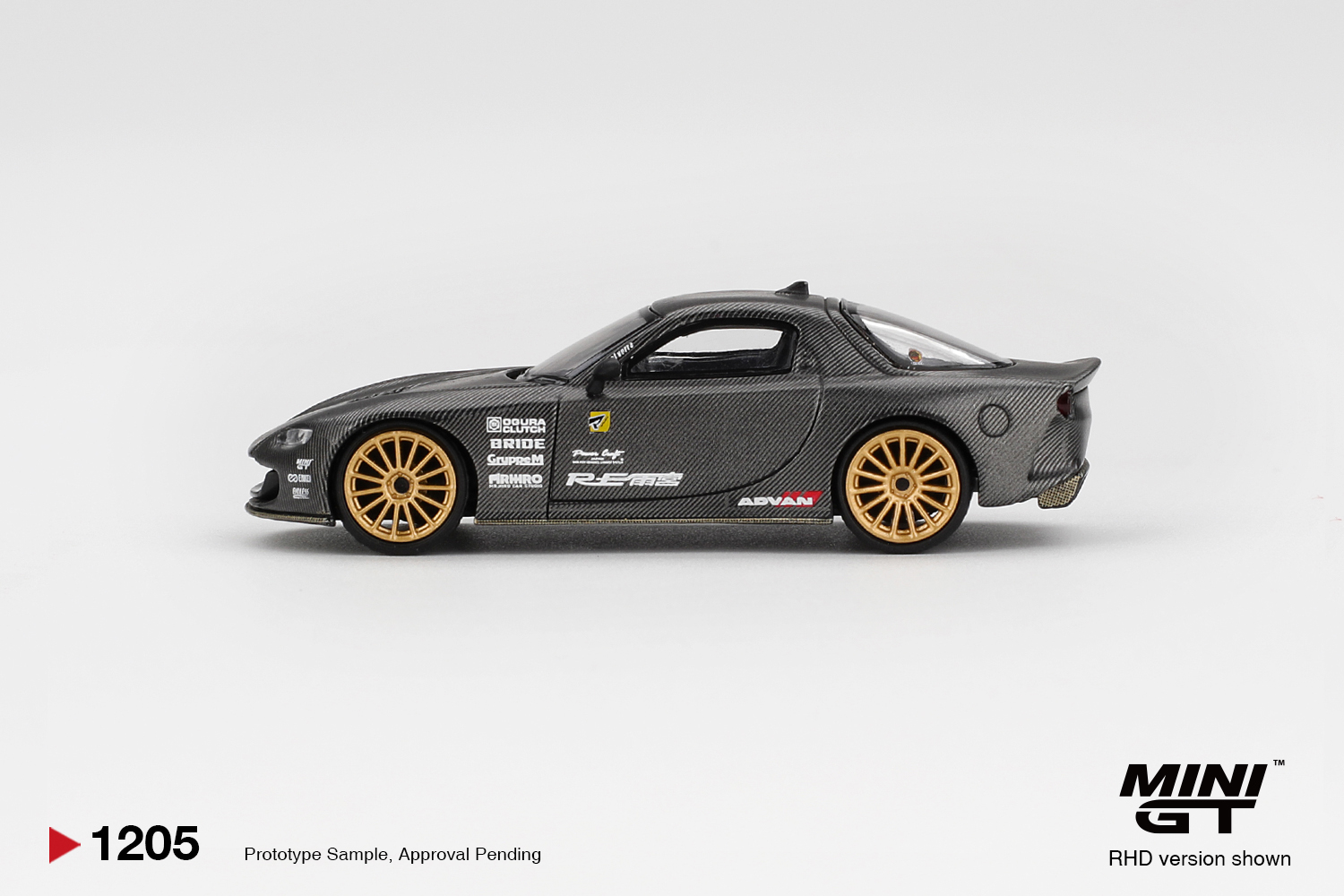 Mini GT 1/64 Mazda RX-7 RE-Amemiya 2025 D1GP - MGT01205-BL