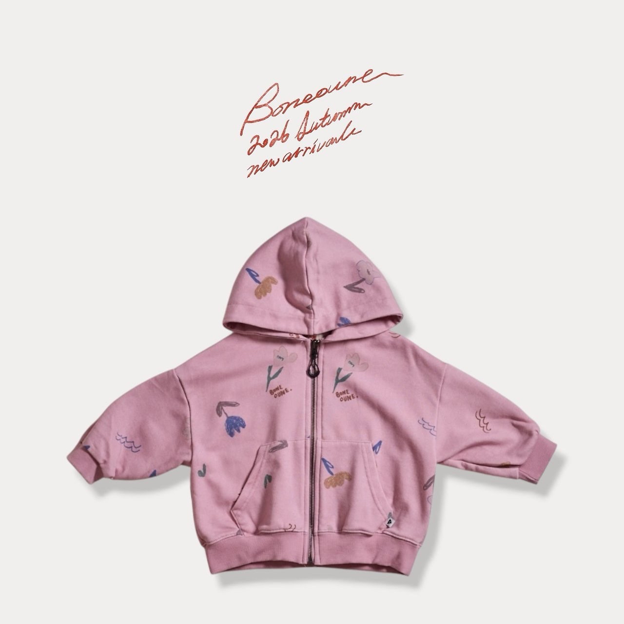 Boneoune |  Tender Pink Hoodie