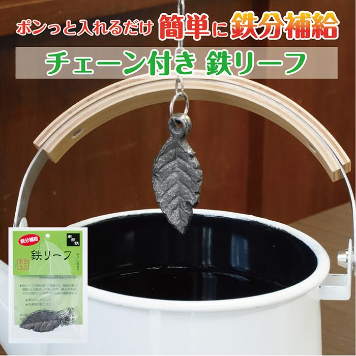🔥🔥【日本製《池永鐵工》南部鐵器樹葉造型補鐵塊】
