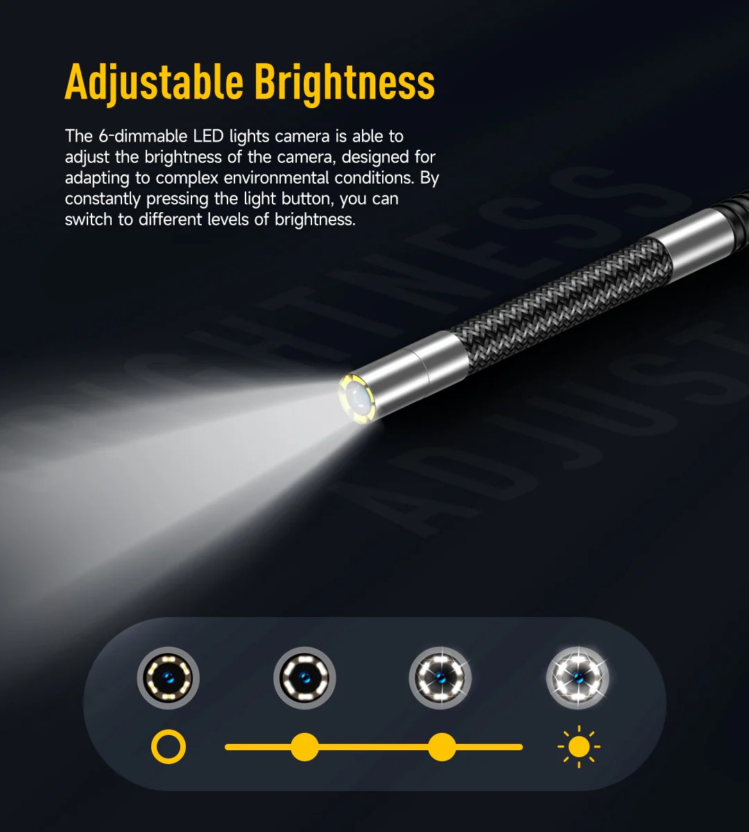 Ulefone uSmart E03 Two-way 180° Rotatable Endoscope 手持式雙向180°旋轉內窺鏡