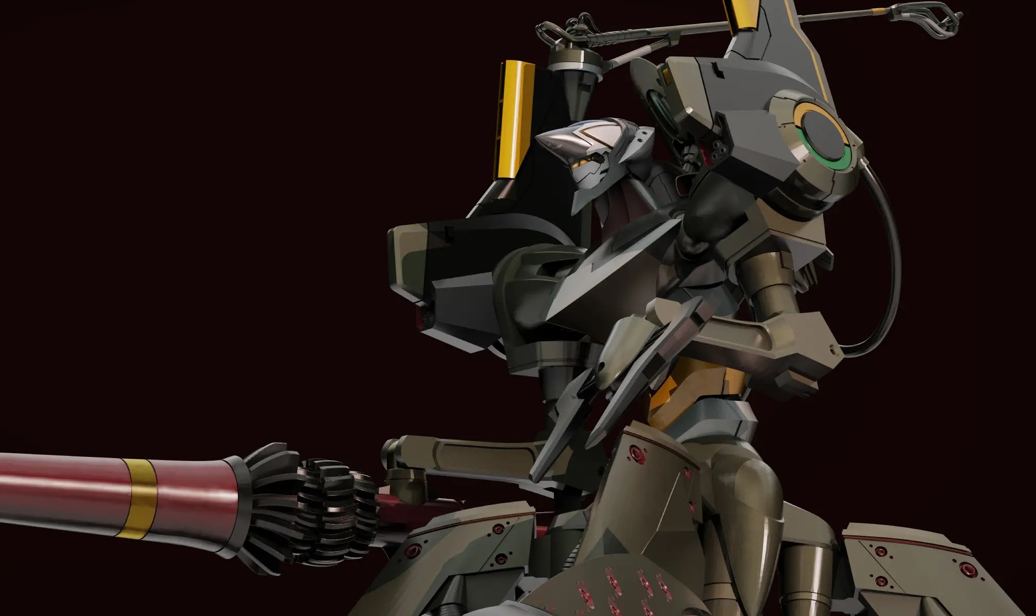 Artpla Sculpture Works Evangelion Provisional Unit-05 Battle of Bethany Base