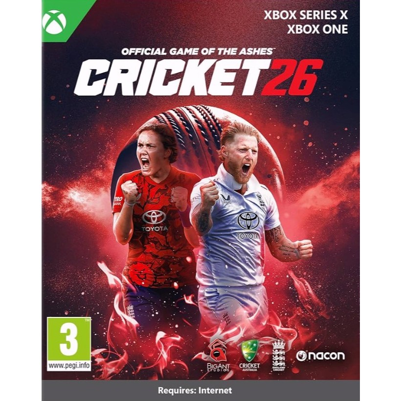 (🔥NEW RELEASE🔥) Cricket 26 The Official Game Full Game (Xbox One & Xbox Series X/S & PC Windows 10 & 11) Digital