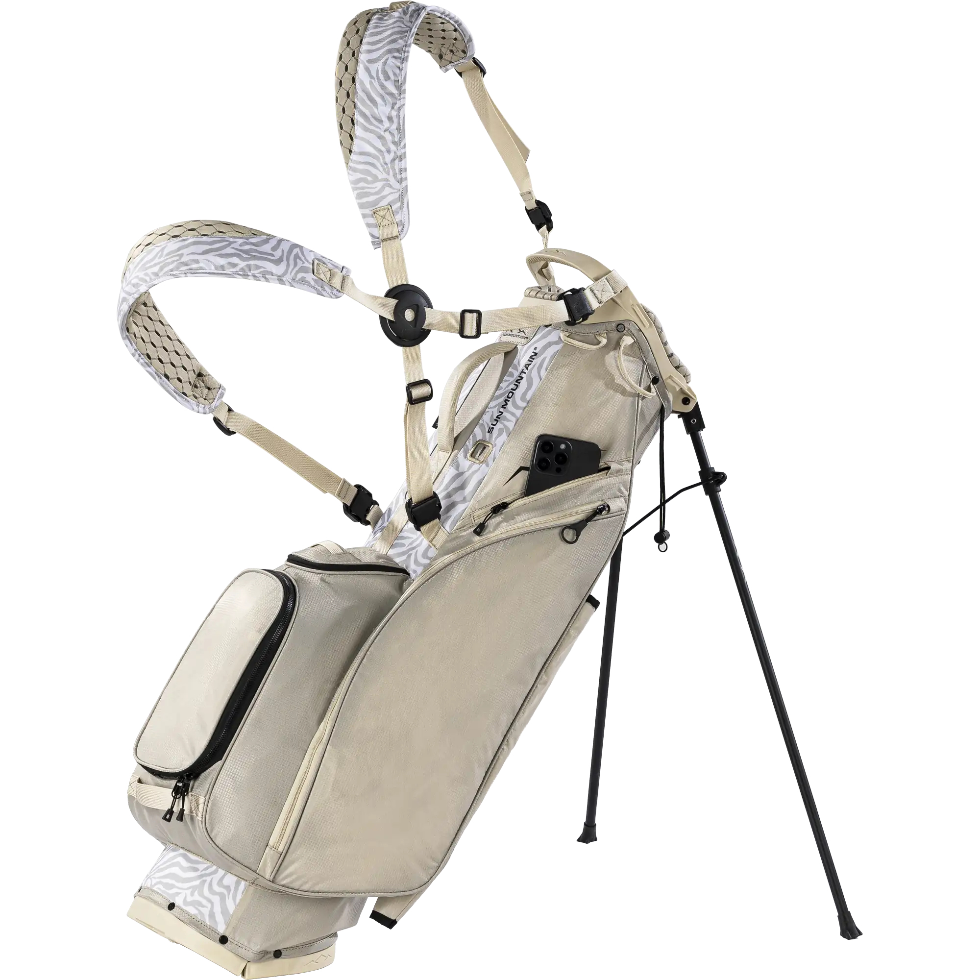 SUN MOUNTAIN 2025 E-2.5 LITE 輕量支架包 -  Sand-Zebra