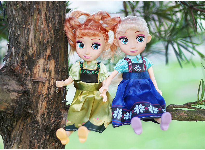 Disney卡通公主公仔玩具 (6件裝) -1套