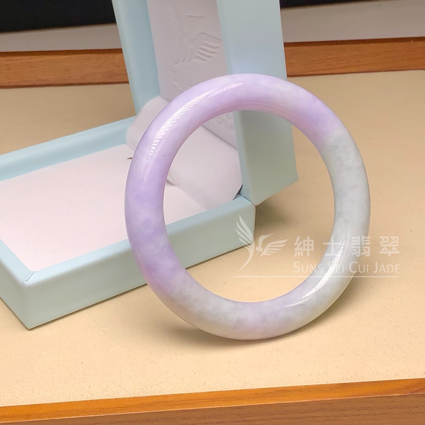 木那藍紫春彩圓鐲57.2mm