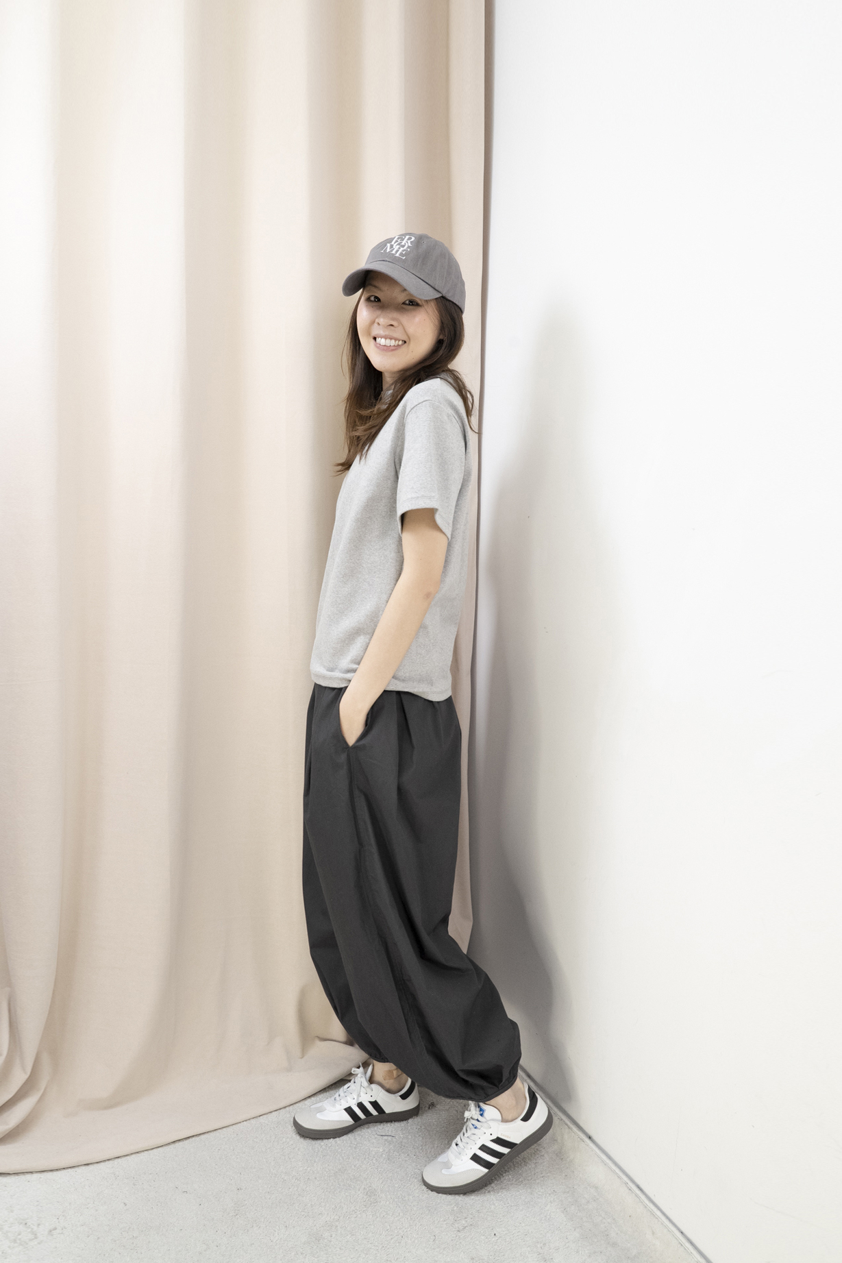 輕薄氣球褲（2色）