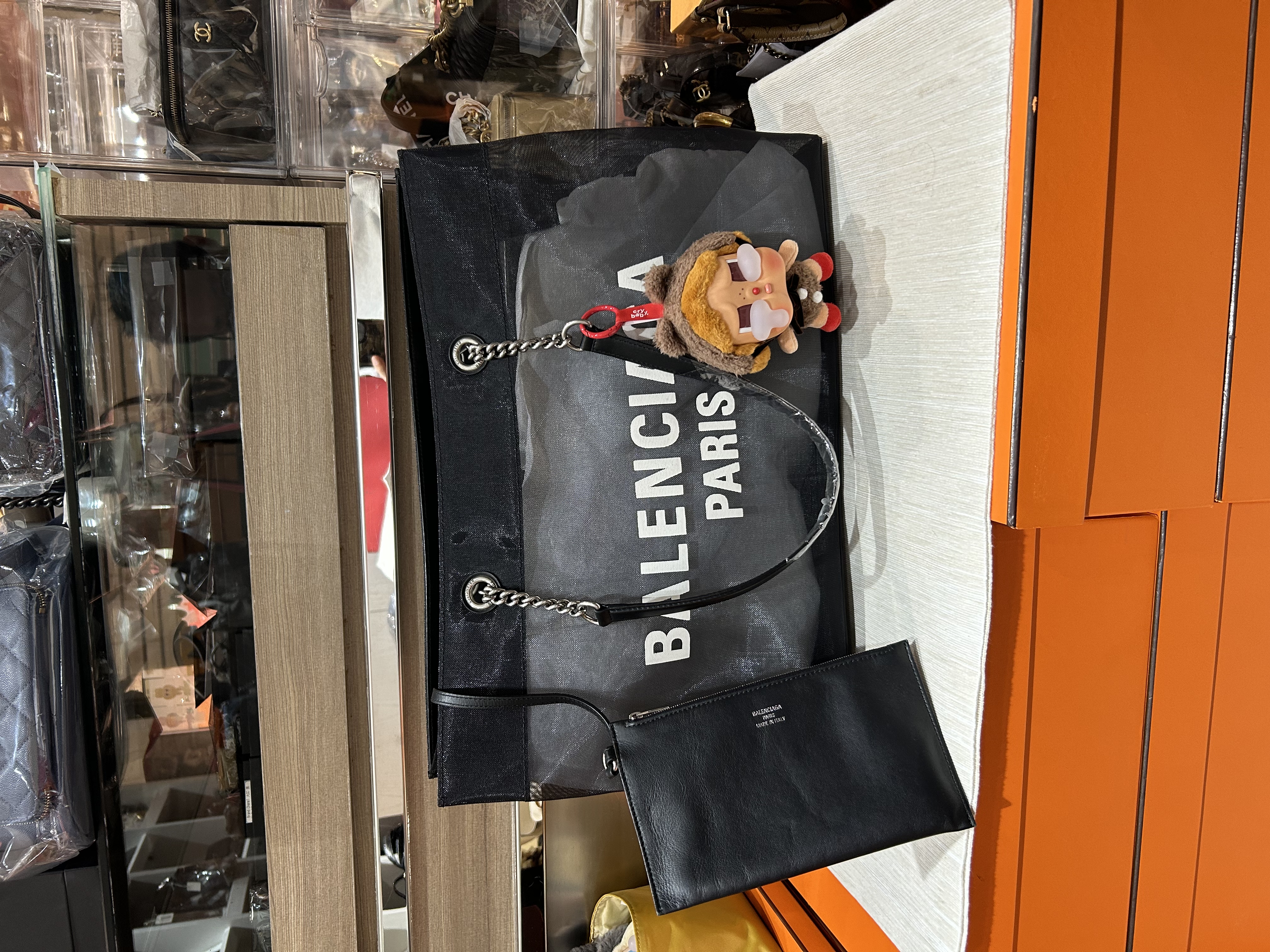 Balenciaga duty free tote bag 100%Authentic ,95%new✅收據✅Pouch✅dust bag 