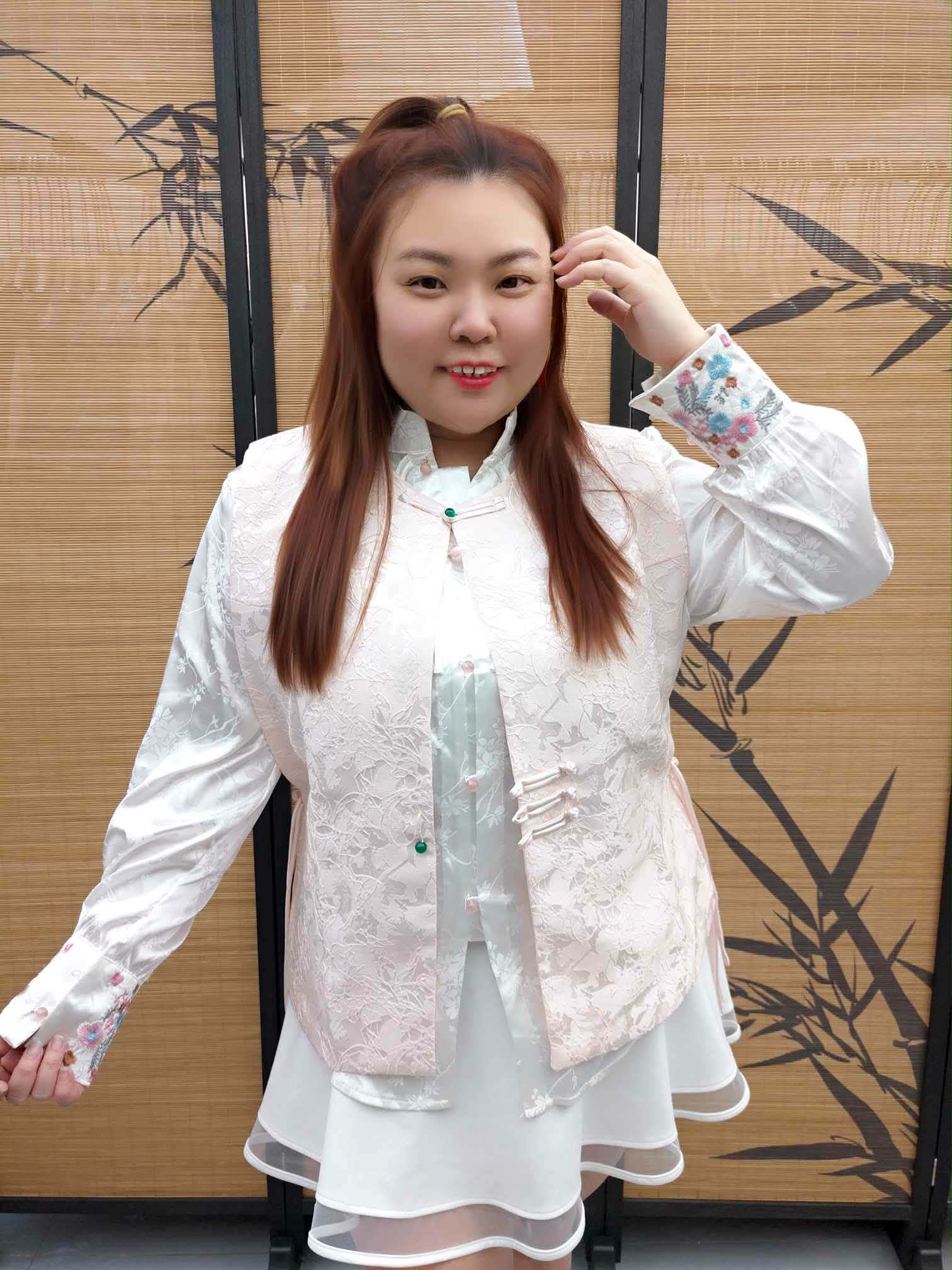 DDE15 独特设计新中式马甲