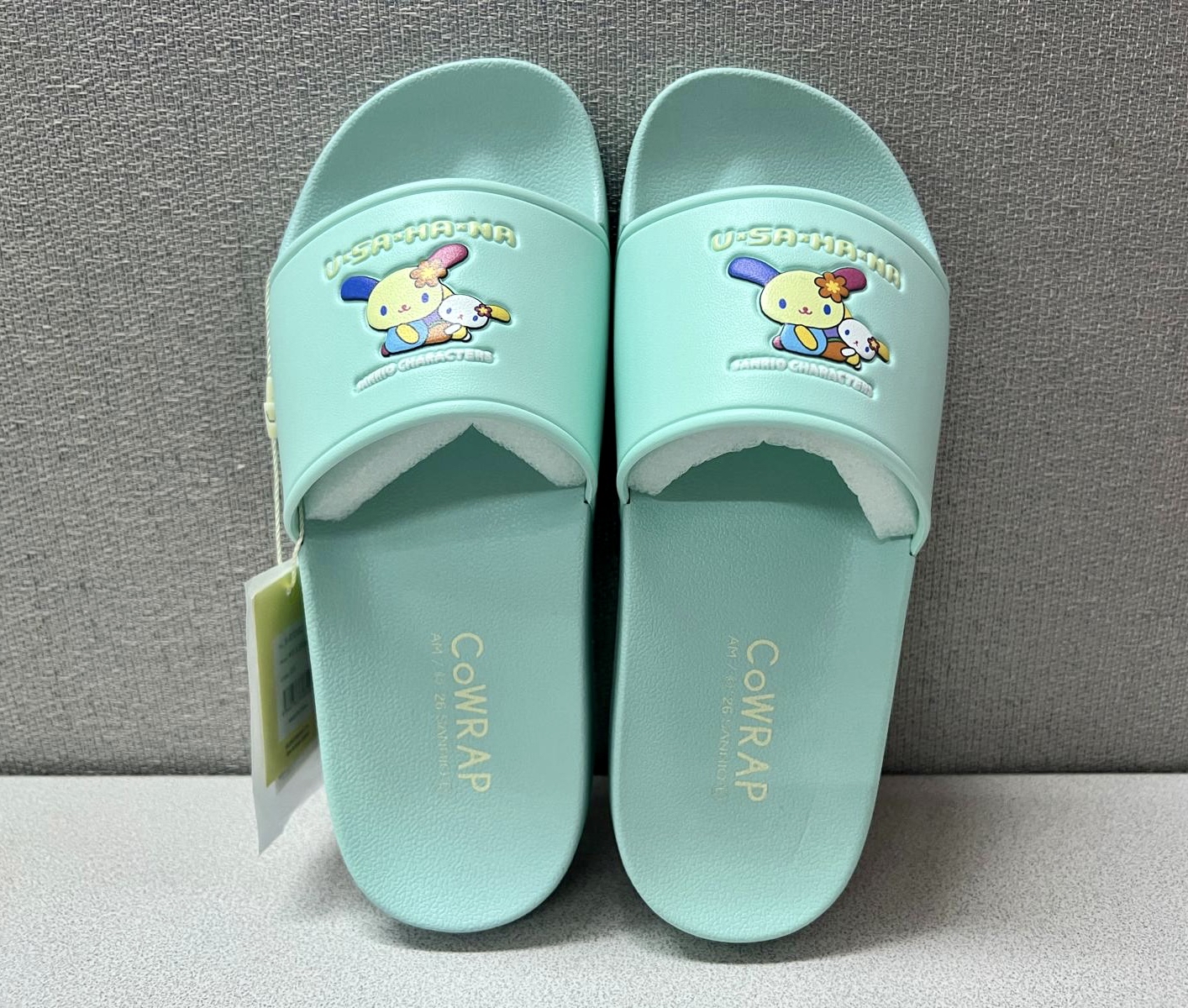 🎌日本直送🎌CoWRAP x Sanrio 彩色系列 拖鞋