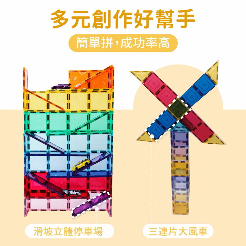 Mamayo磁力片-創作連結小幫手(6pcs) Link Connector Set