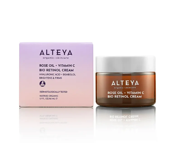 ALTEYA Organic Rose Oil + Vitamin C Bio Retinol Cream 有機玫瑰彩虹藻抗老去黃面霜 50ml