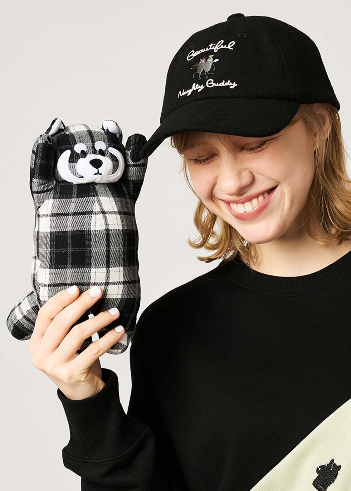 📦訂購 日本限定 graniph IKAKU Red Panda 小熊貓 格仔公仔