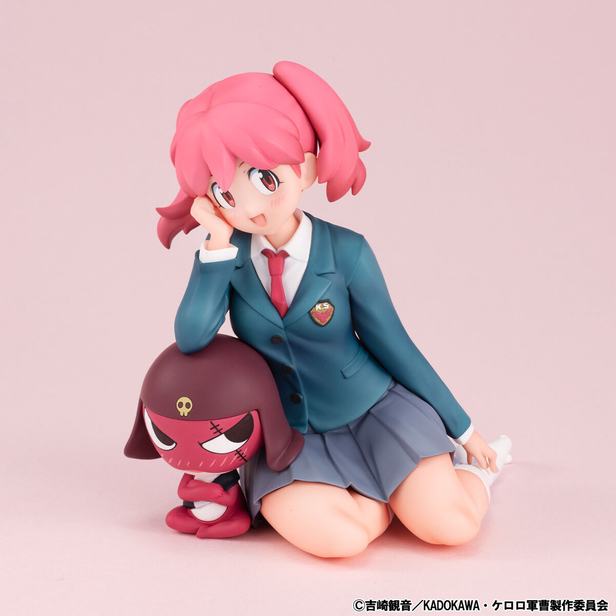 (預訂訂金 $200) (總價 $446) MegaHouse Melty Princess KERORO軍曹 掌心上的 夏美 & Giroro (行版) Natsumi & Giroro on Palm 
