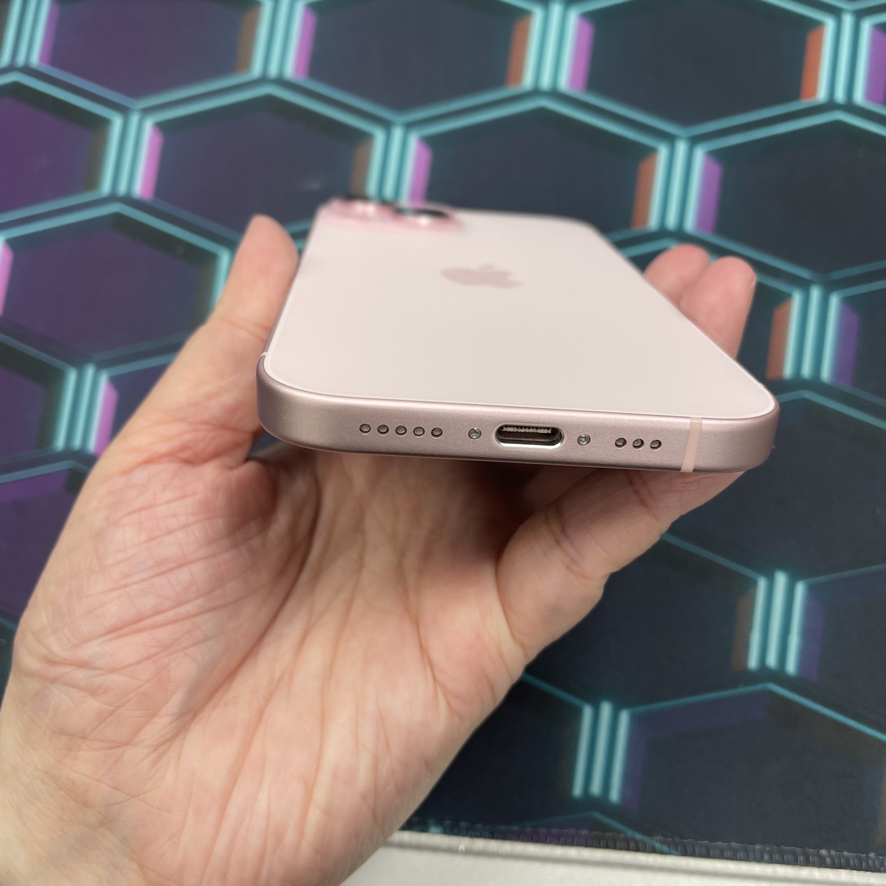 *6255 15 完美機 256GB 電100 粉色 pink