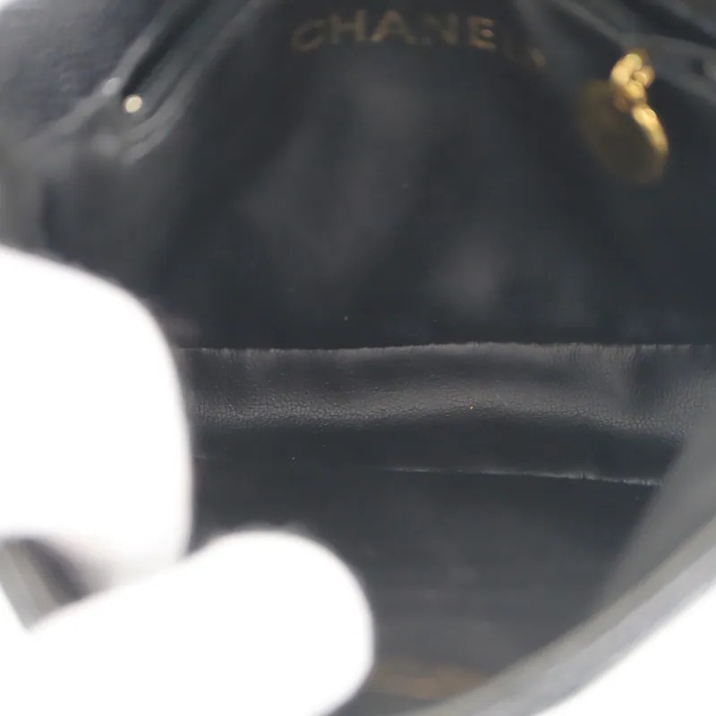 Chanel Coco Mark Matelasse Caviar Waist Bag