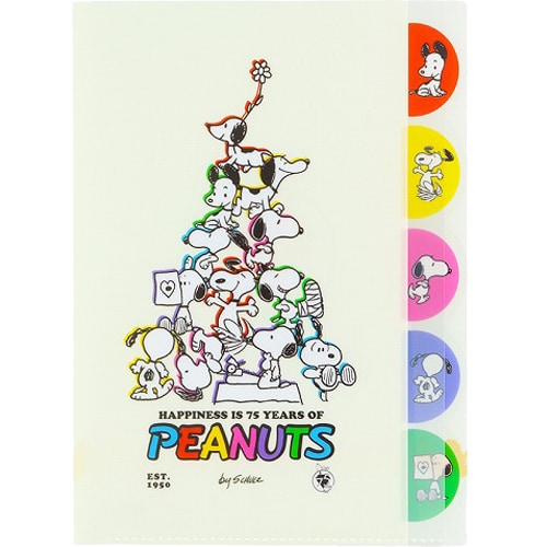 SNOOPY 史努比5分頁文件夾 (S2140560)
