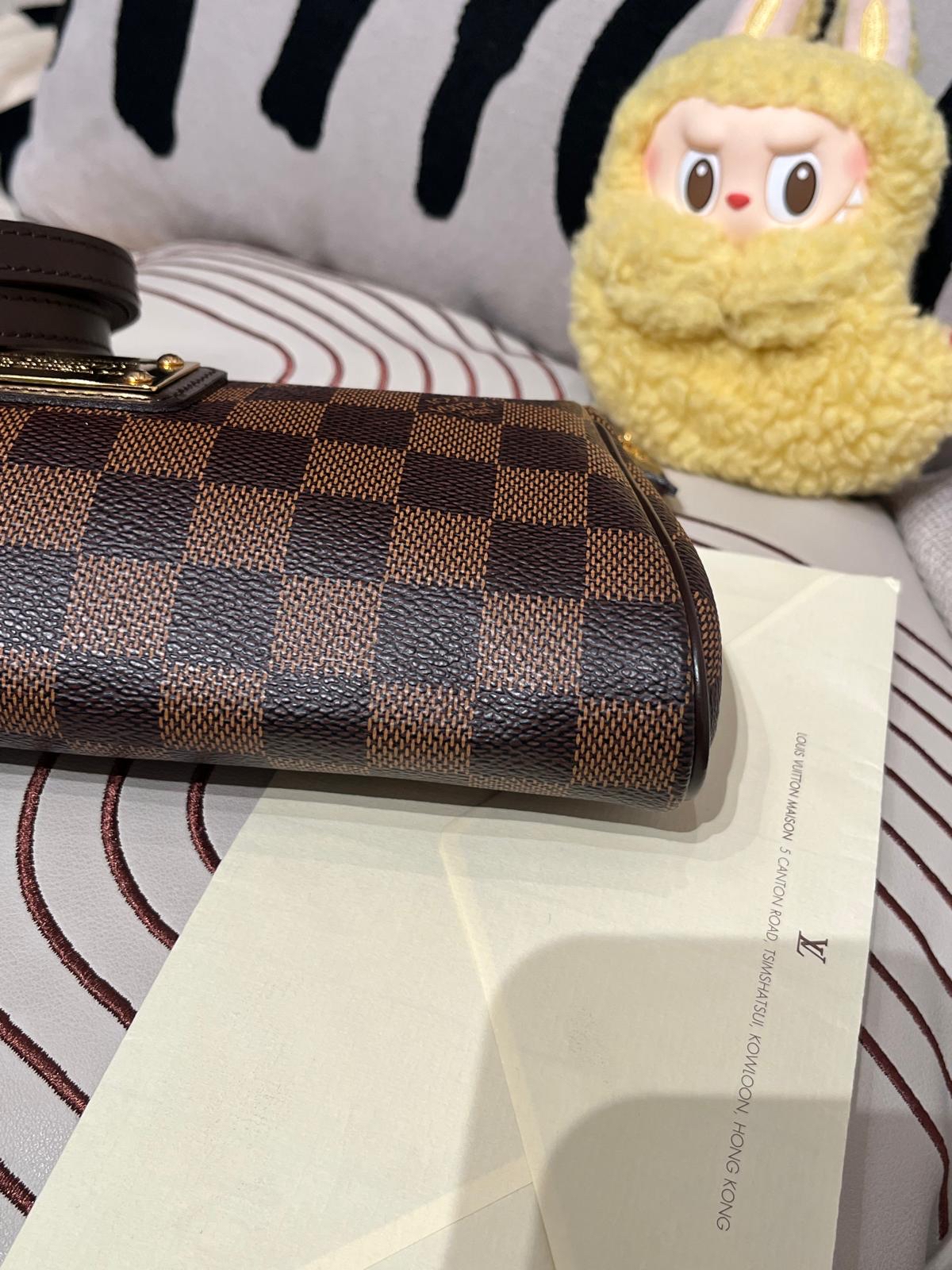 LV Eva Damier Crossbody Bag M55213 100%Authentic, 95%New ✅收據✅Dust bag