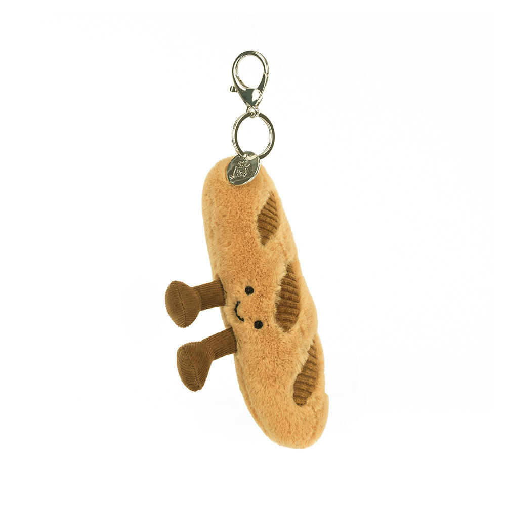 JELLYCAT Amuseables Baguette Bag Charm 趣味法棍鎖匙扣