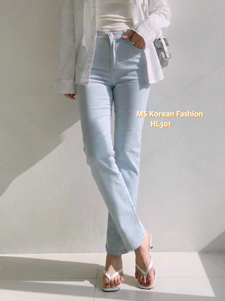 HL301 韓國🌼Howluk春版彈力棉直腳褲