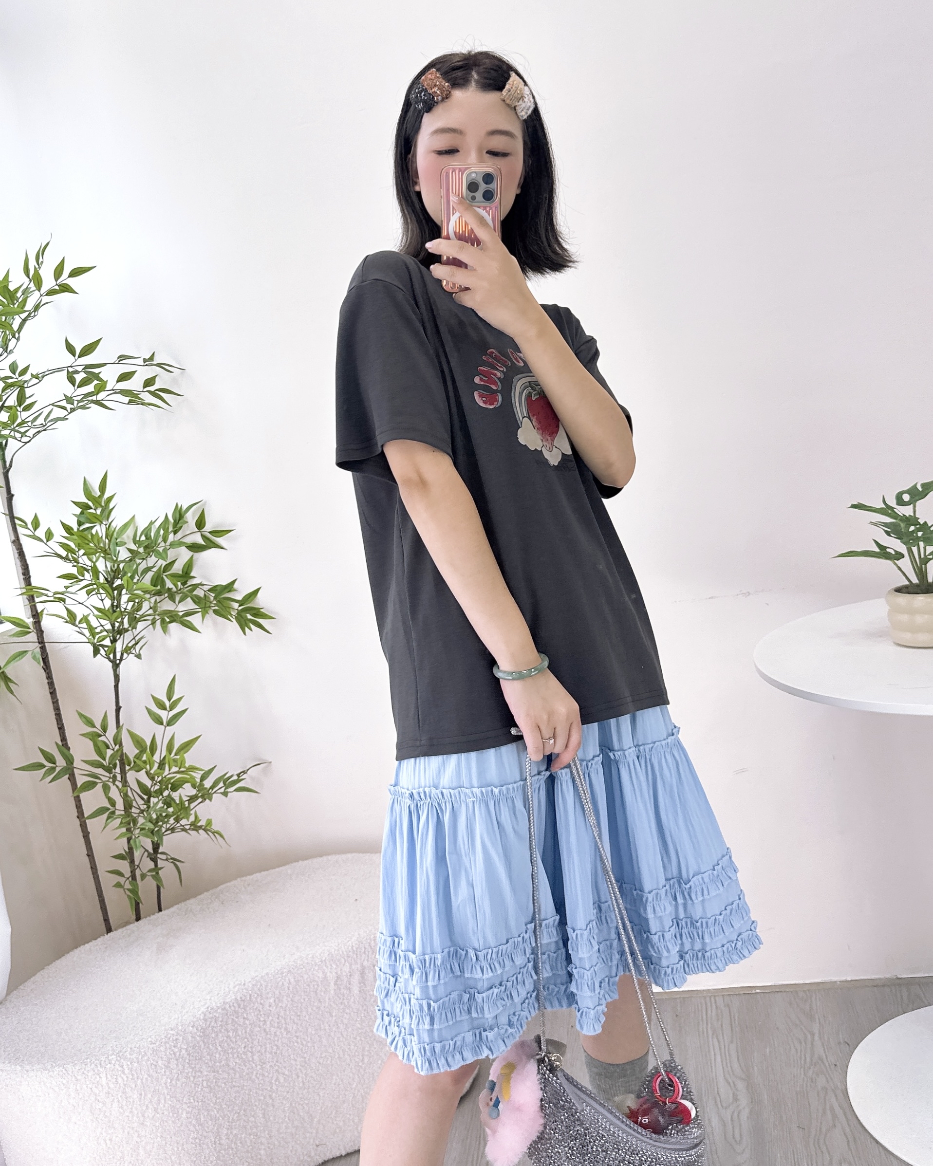 極親膚純棉士多啤梨上衣 3色