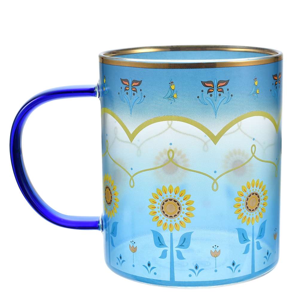 🎀【預訂】 Frozen Fever Anna Mug Heat-Resistant Glass 