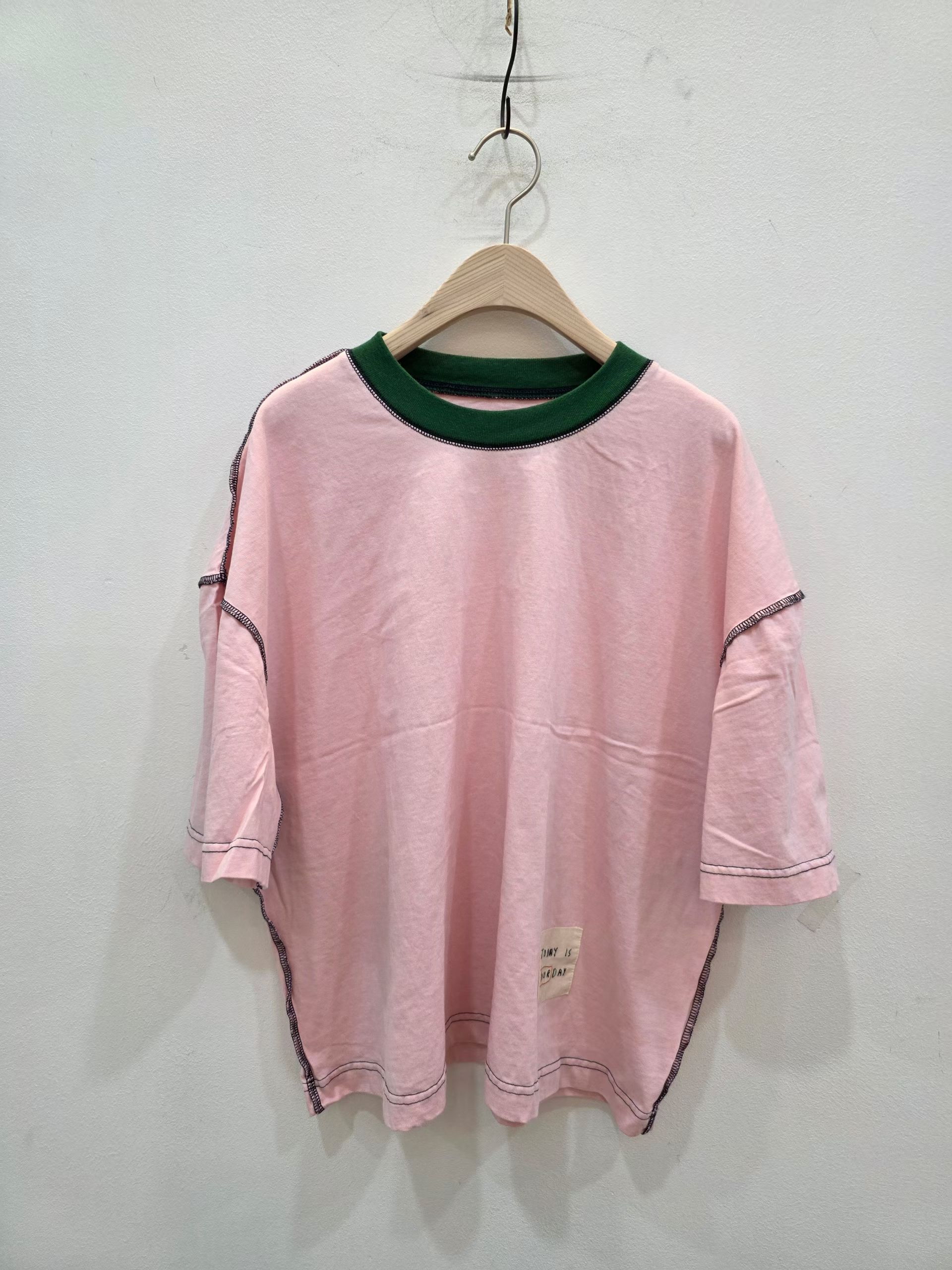 DA OX 返骨撞色tee