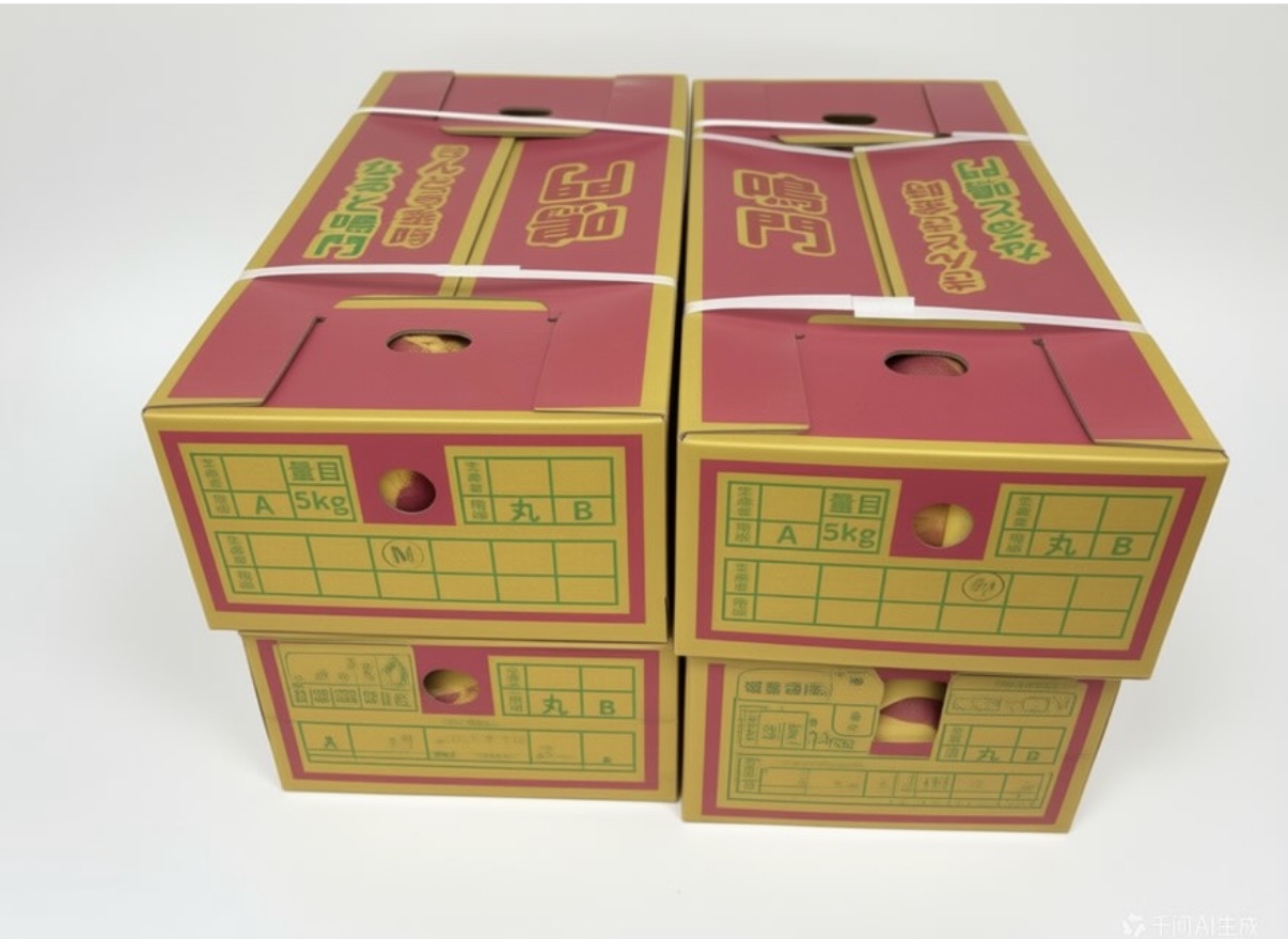 日本直送！鳴門金時番薯 原箱5kg 