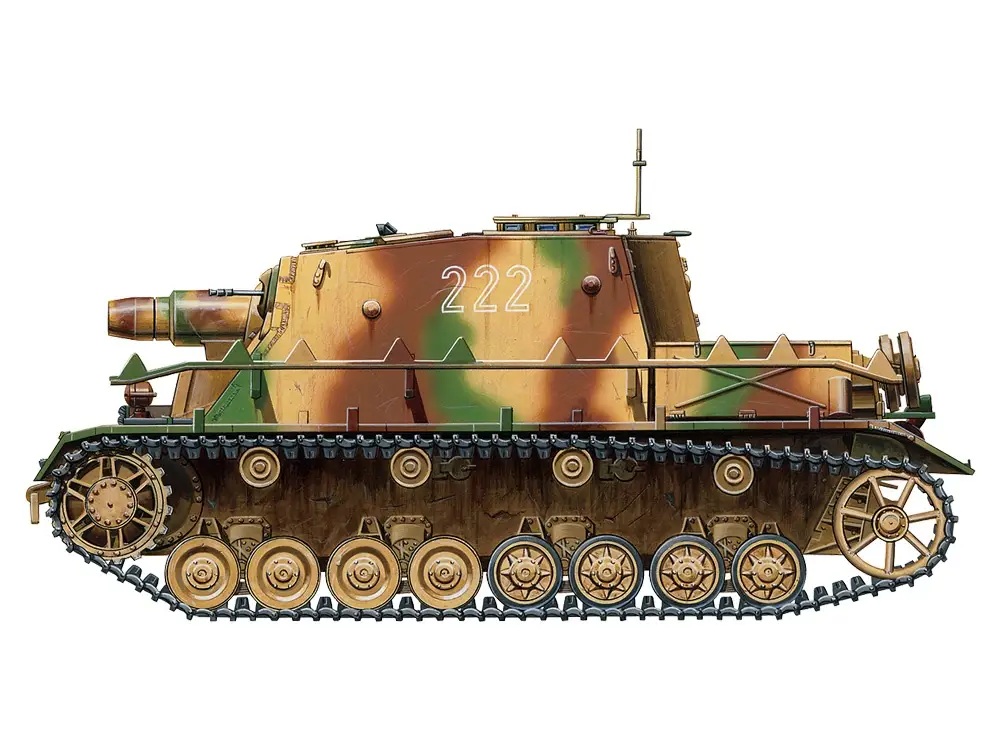 1/35 German Assault Tank sd.kfz.166 Sturmpanzer IV Brummbar Late Production