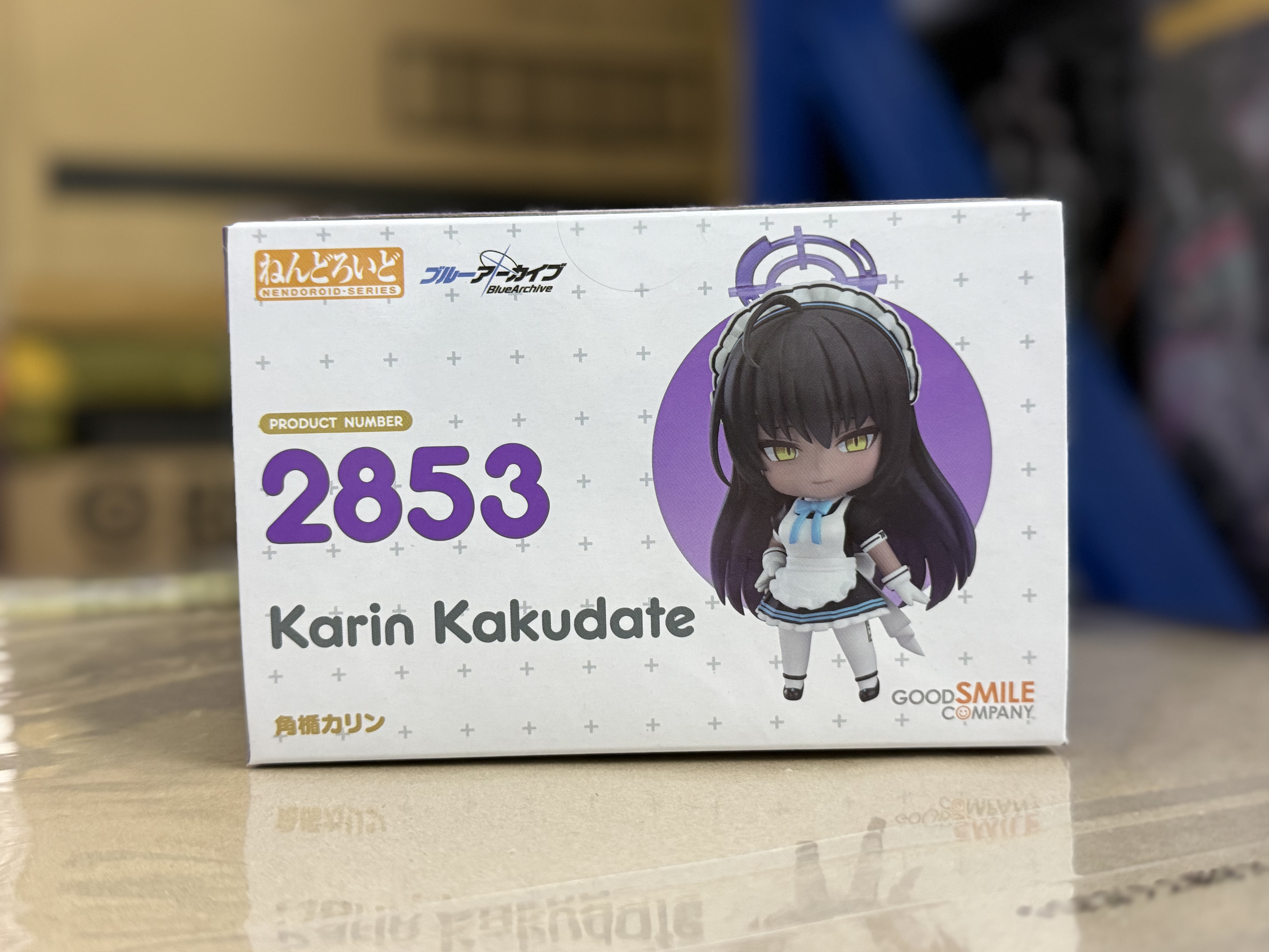 黏土人 2853 角楯花凜 蔚藍檔案 Blue Archive 可動figure