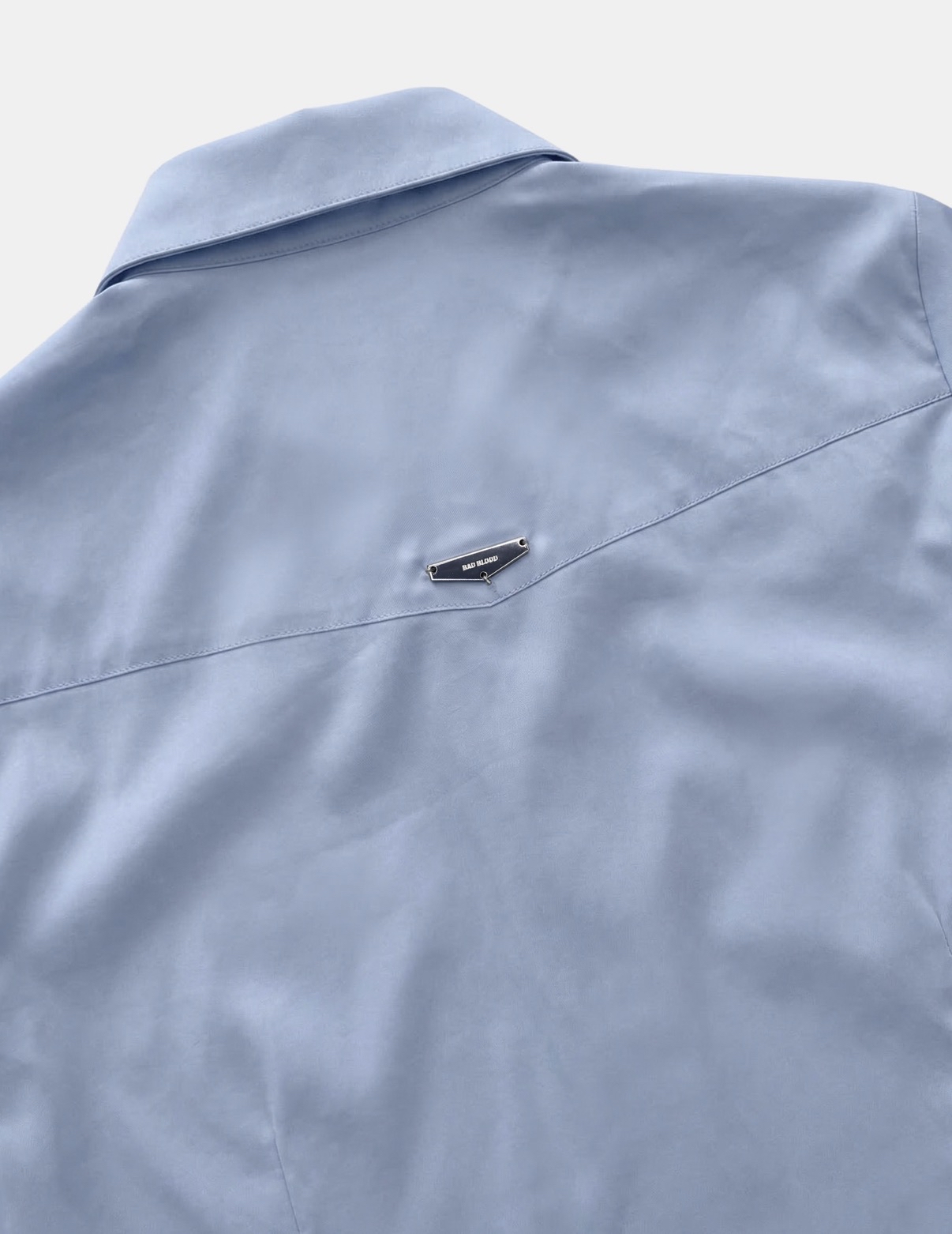 BADBLOOD[w-sht26-002] Mystic Uniform Dress Shirt - Sky Blue