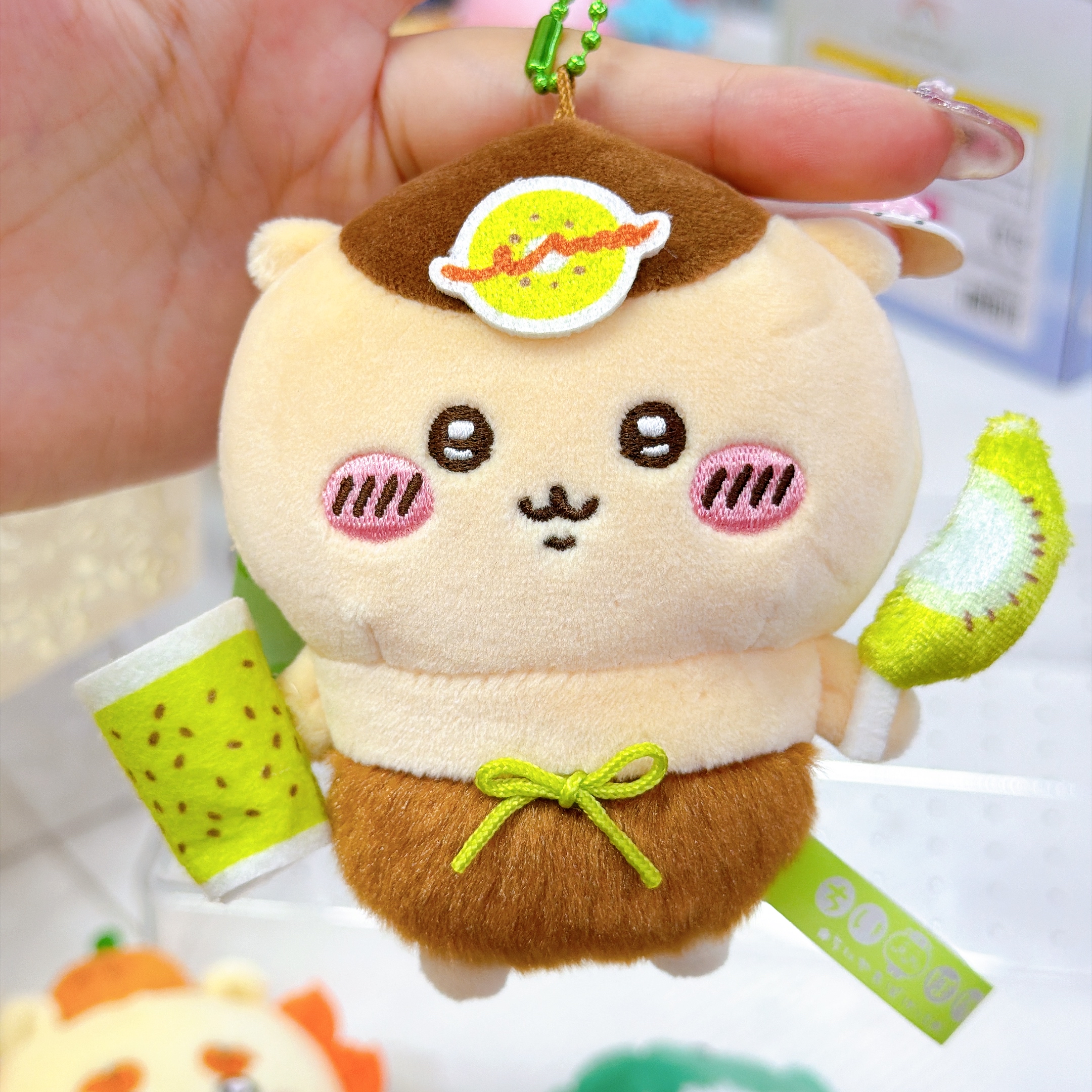日本直送chiikawa 扮水果系列新款公仔掛飾