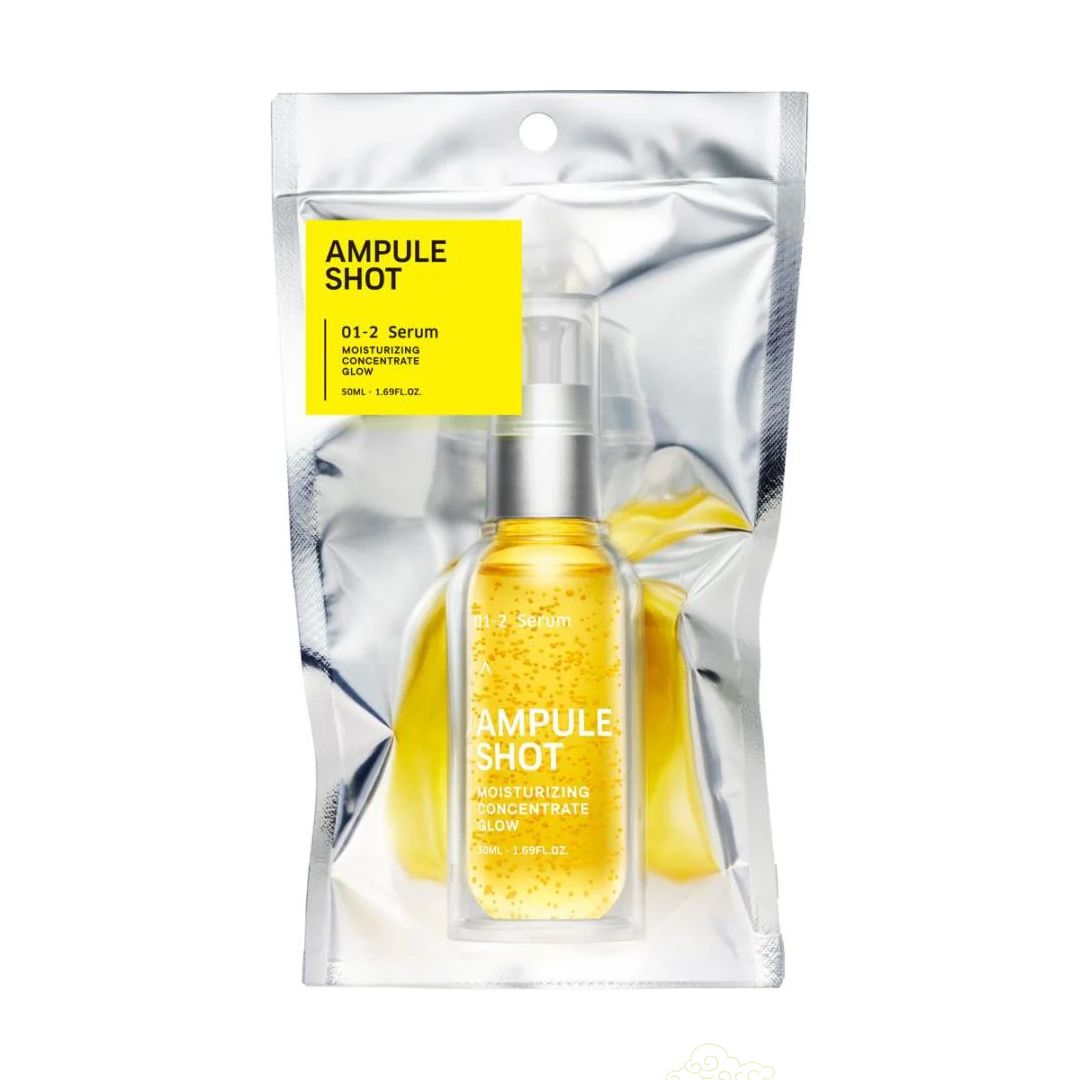 AMPULE SHOT 深層保濕 修復亮膚 精華液 50mL(平行進口)