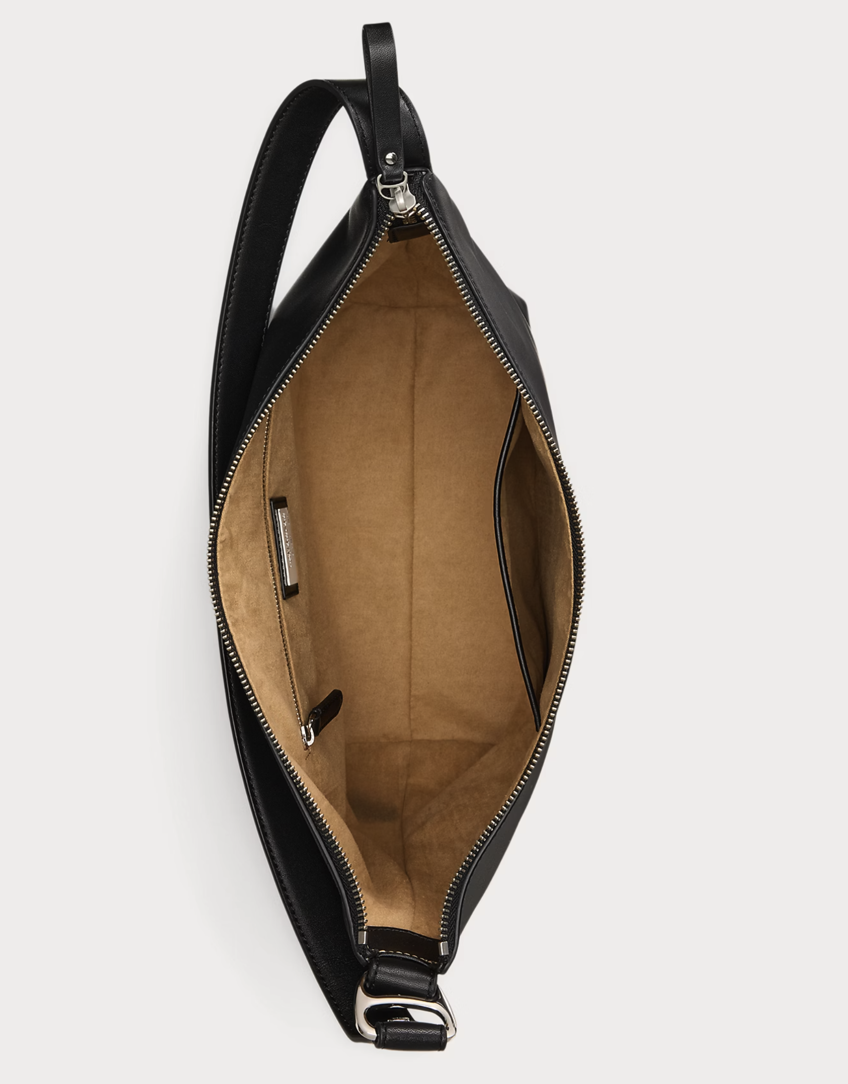 Ralph Lauren Leather Large Tasha Bucket Bag