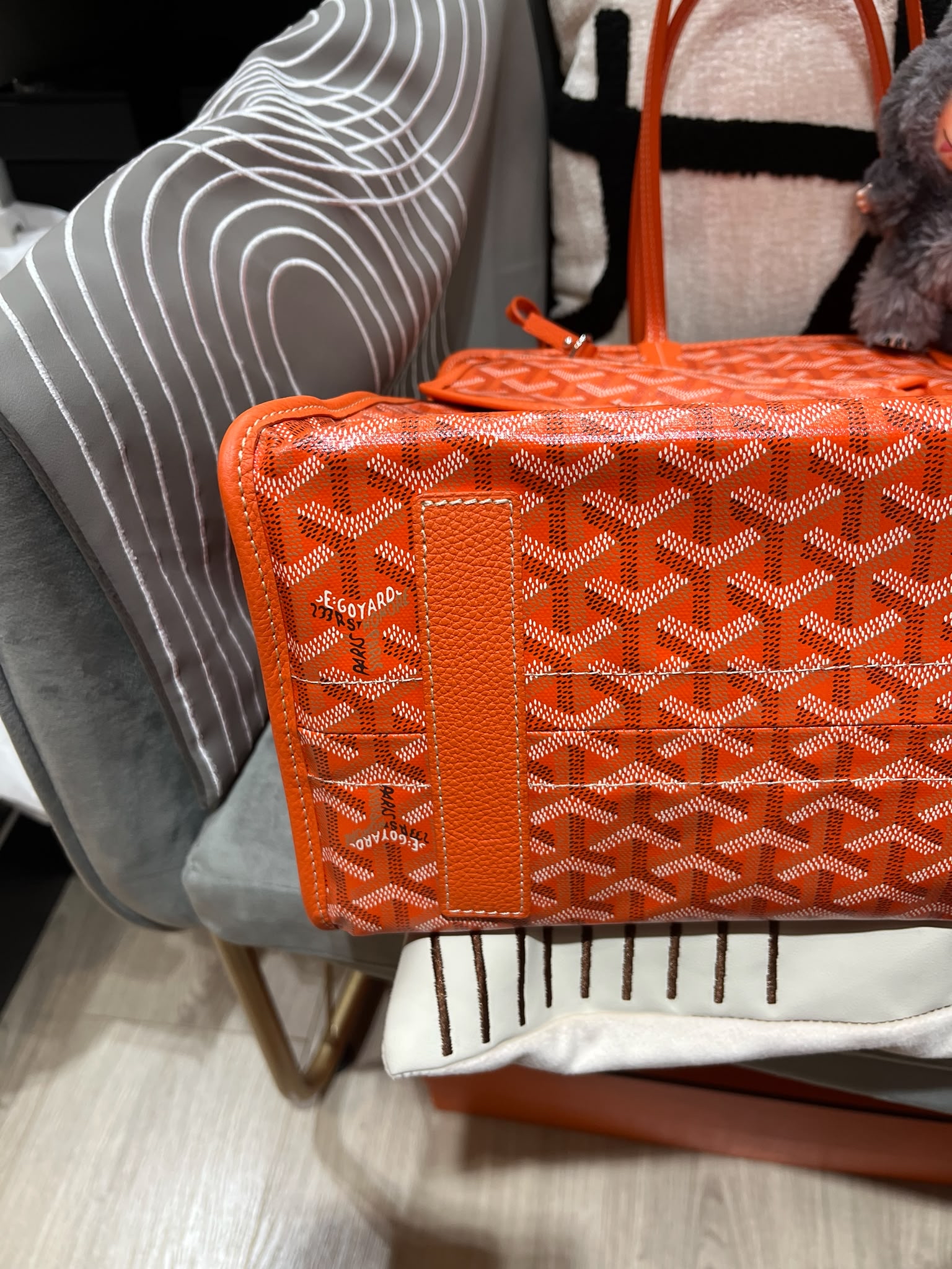 Goyard Hardy pm Tote Bag 100%Authentic, 98%new ✅專門店收據✅防塵袋