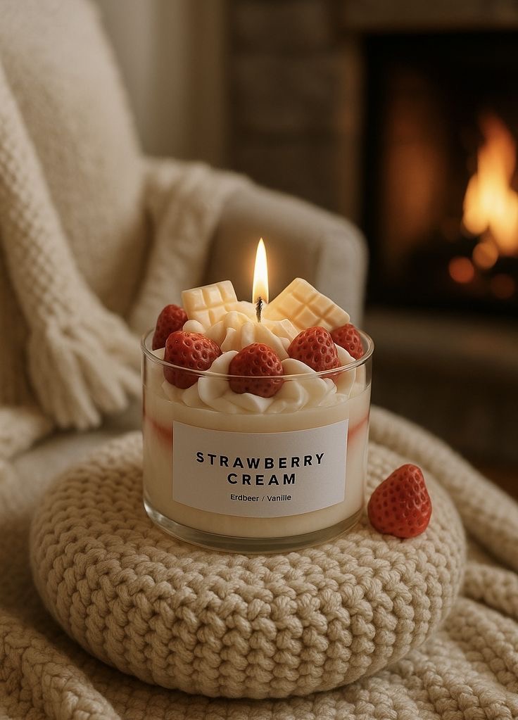 Strawberry cream