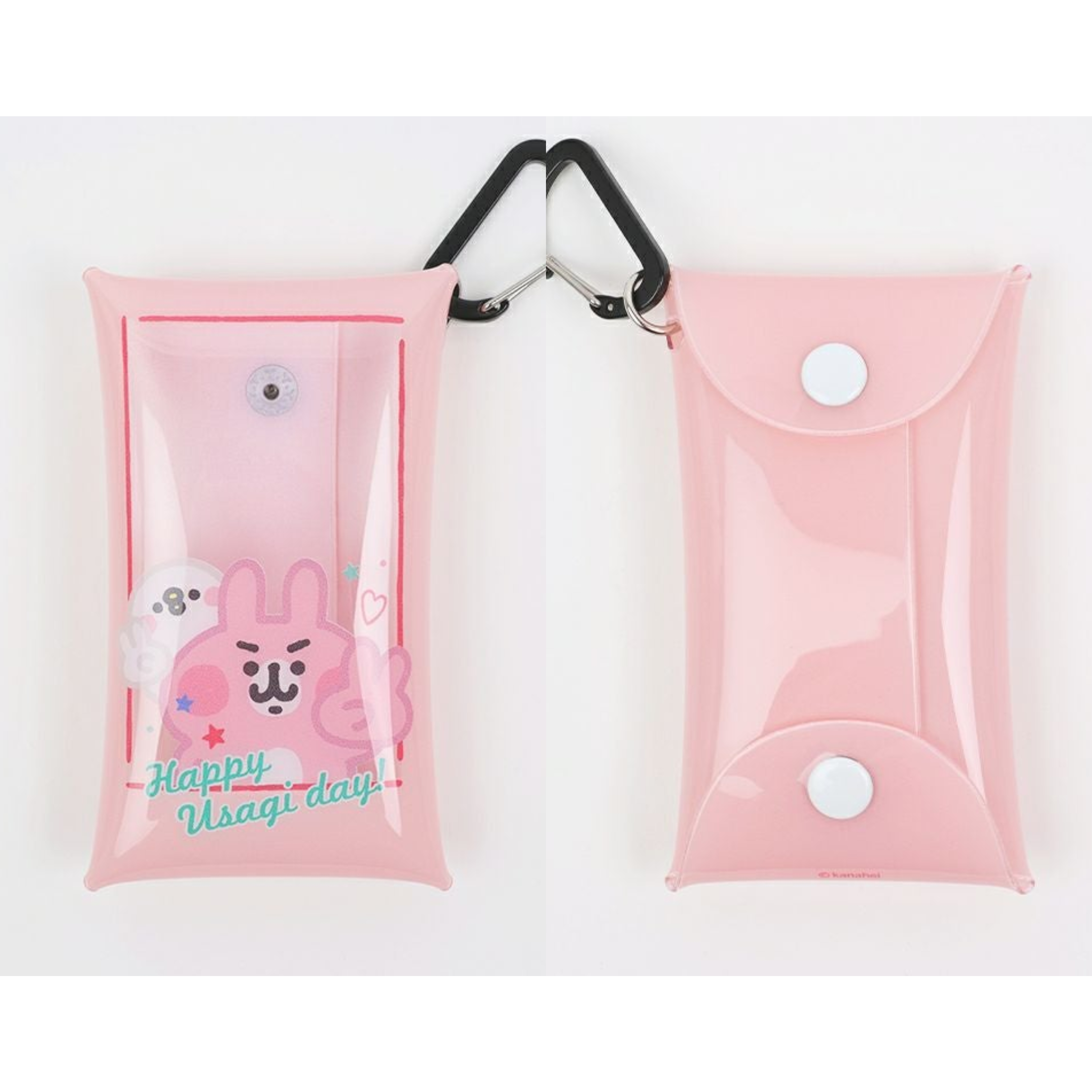 日本 kanahei YURUTTO STORE Happy Usagi day! PVC收納小袋
