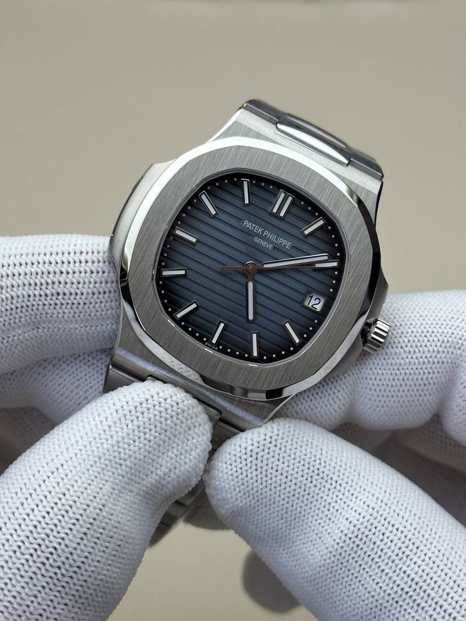 百达翡丽鹦鹉螺系列男士自动机械腕表