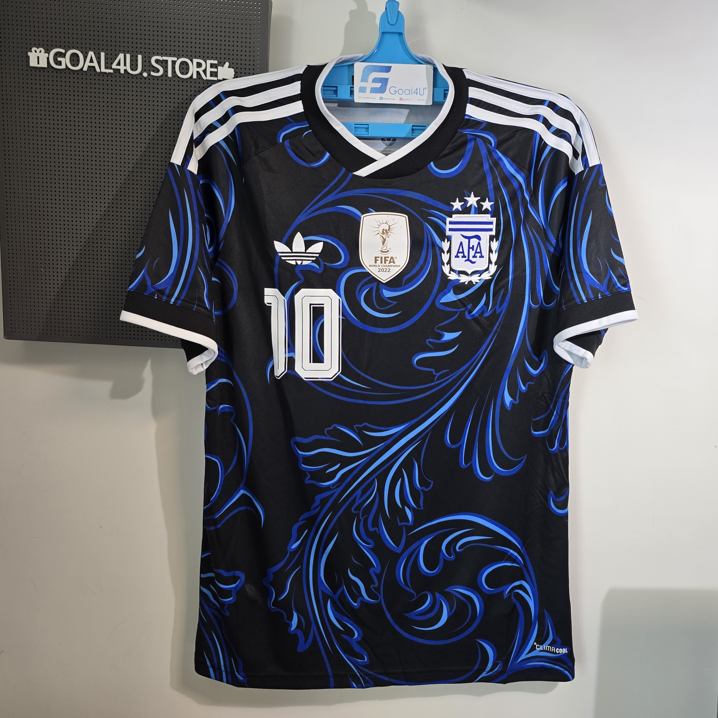 #部分碼現貨 🌀藍色漩渦 Adidas Argentina 阿根廷 2026-27 作客球迷版球衣 (可加印字章) JM8395