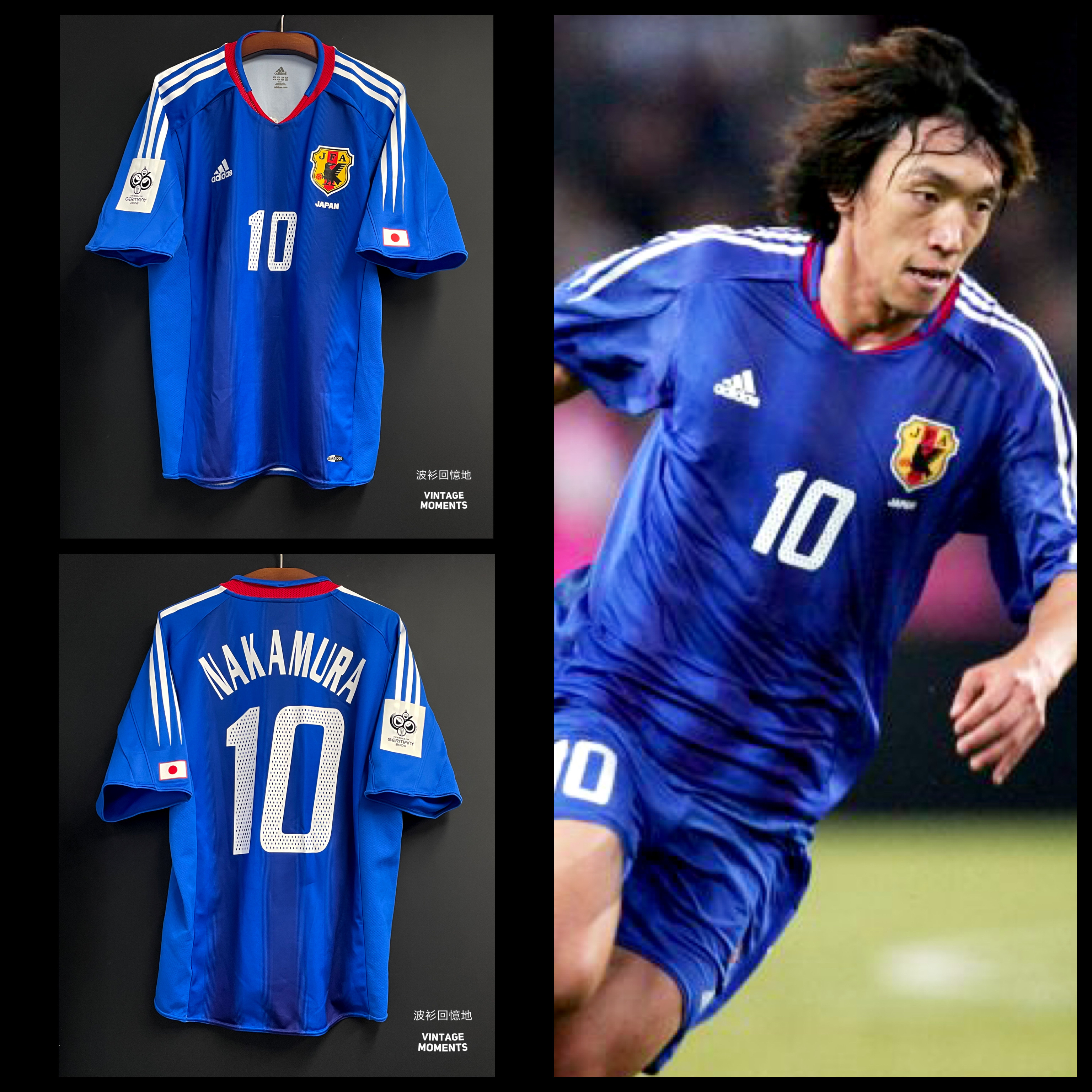 日本2004主場 中村俊輔 JAPAN HOME SHIRT NAKAMURA