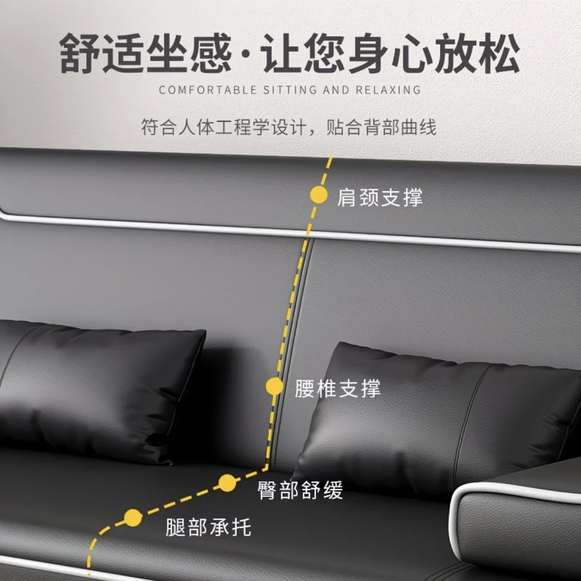 辦公店鋪簡約折疊現代雙單人兩用小戶型實木皮沙發午睡床出租房 Sofa-bed