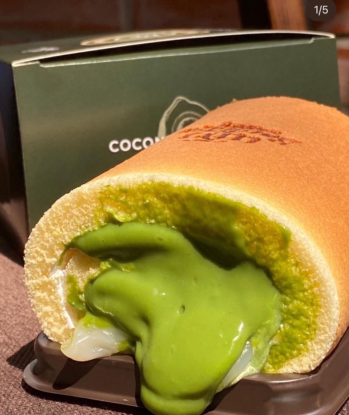 泰國直送爆餡斑斕新鮮椰子卷