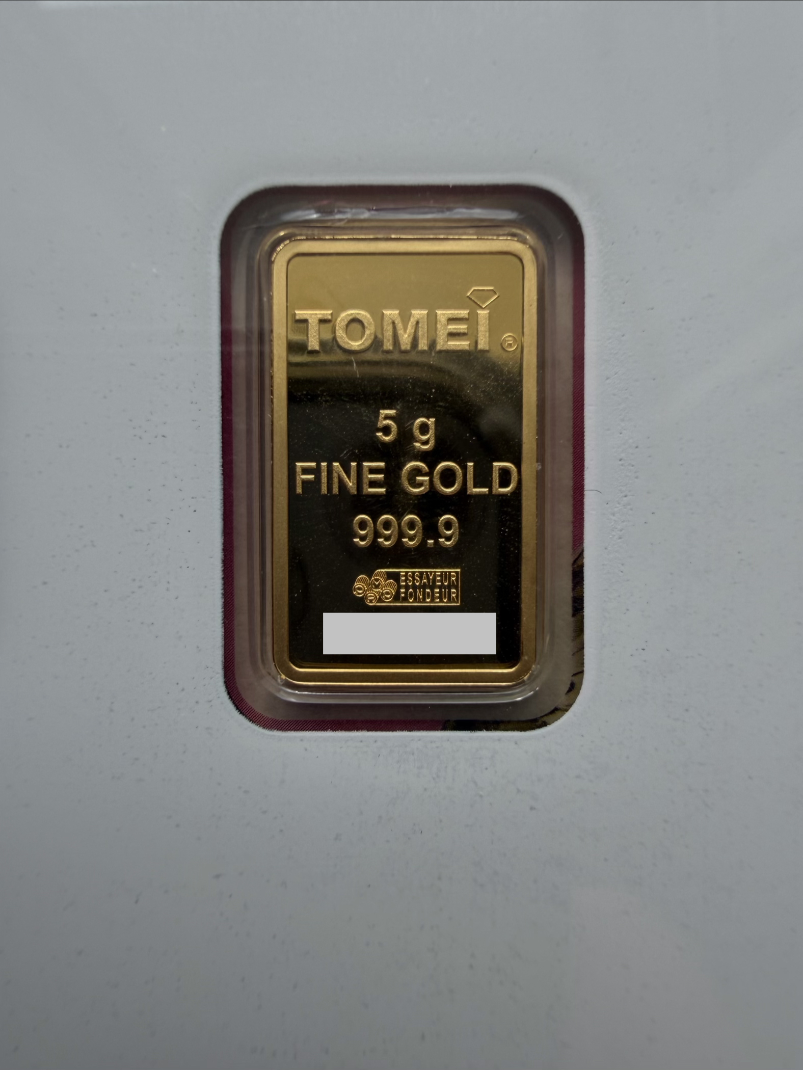 (SN1353) PAMP x TOMEI Langkawi 5g🇨🇭Swiss Made Fine Gold Bar Emas 999.9 联名瑞士制造老鹰广场