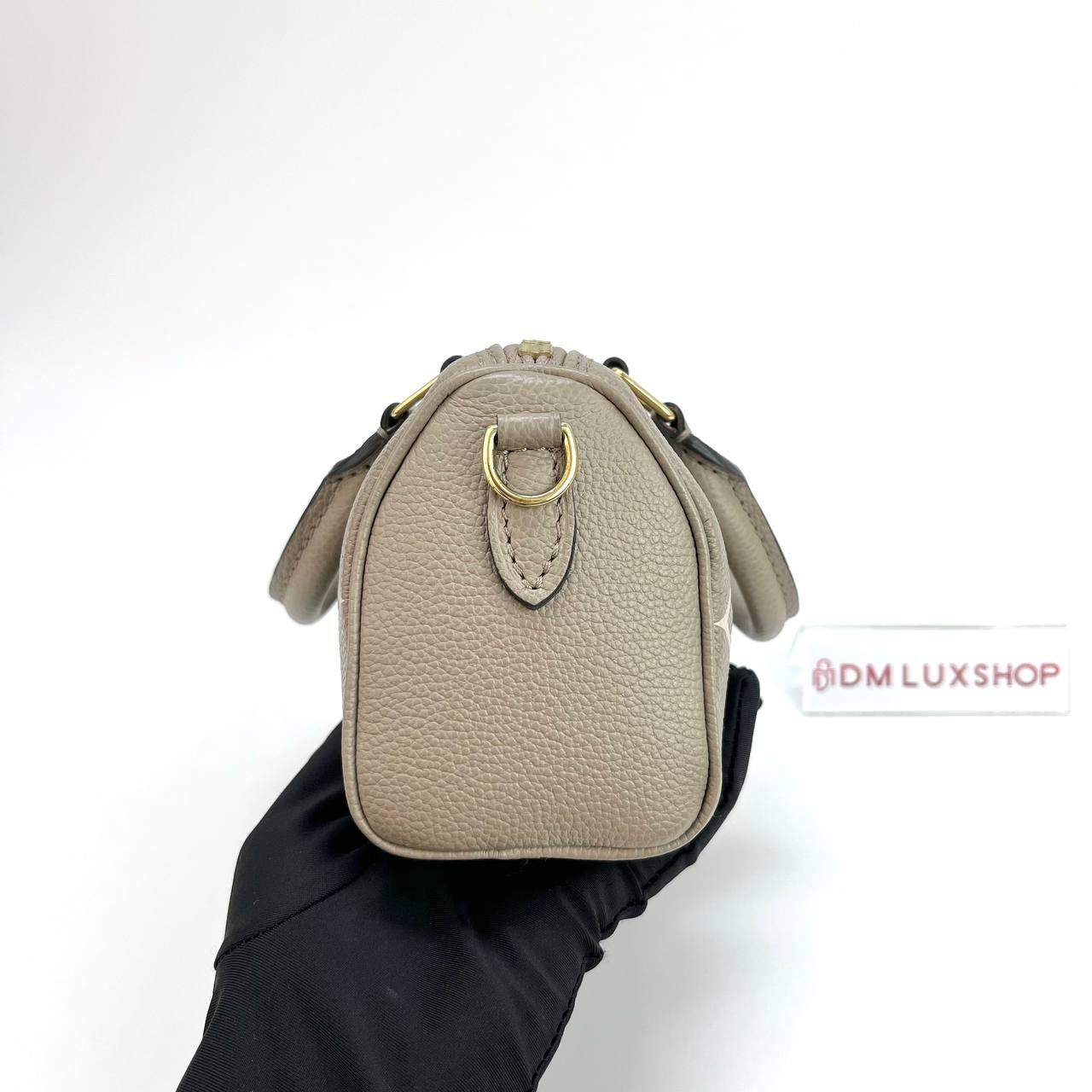 LV Bicolour Nano Speedy Grey GHW