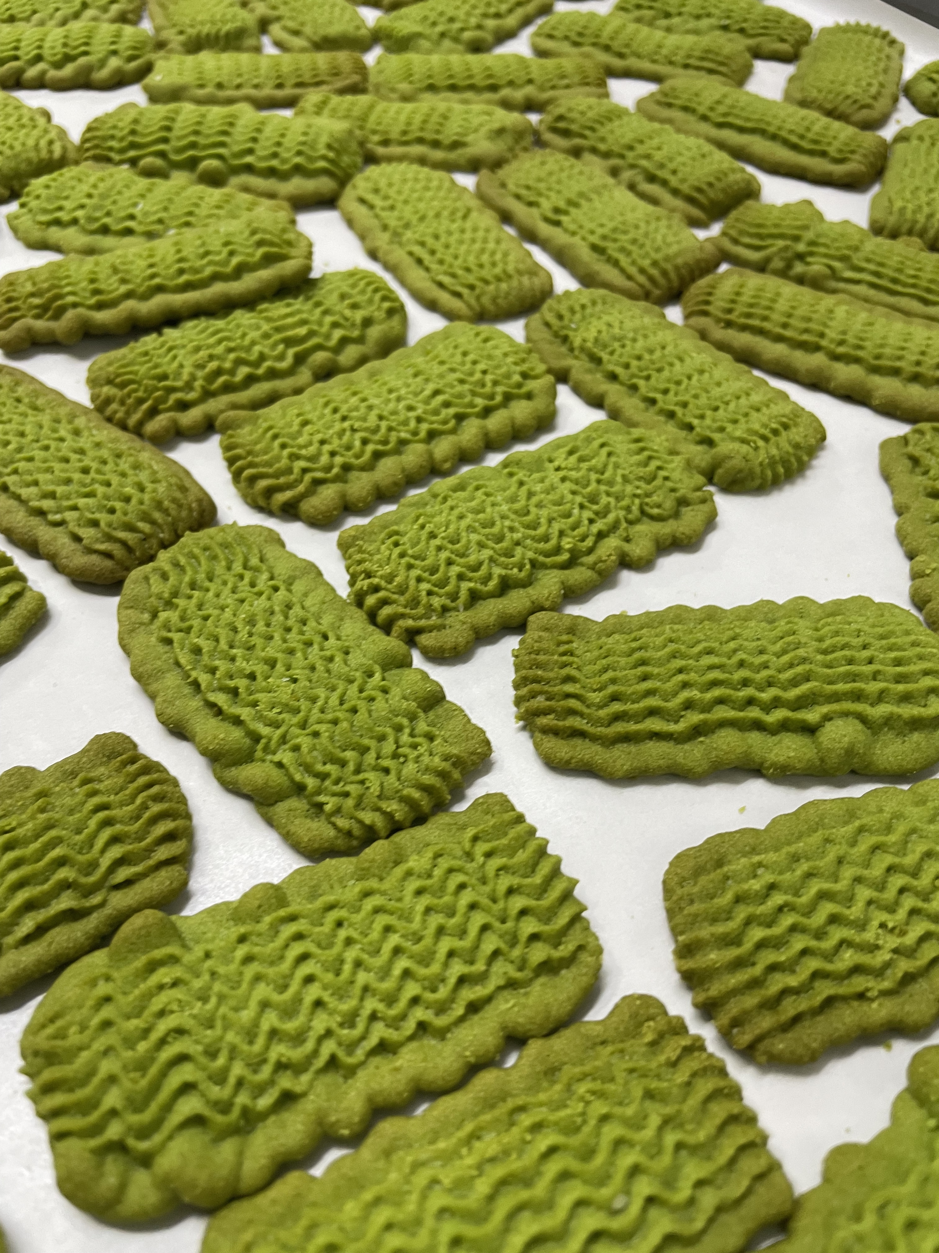 抹茶維也納曲奇 (一套24件)