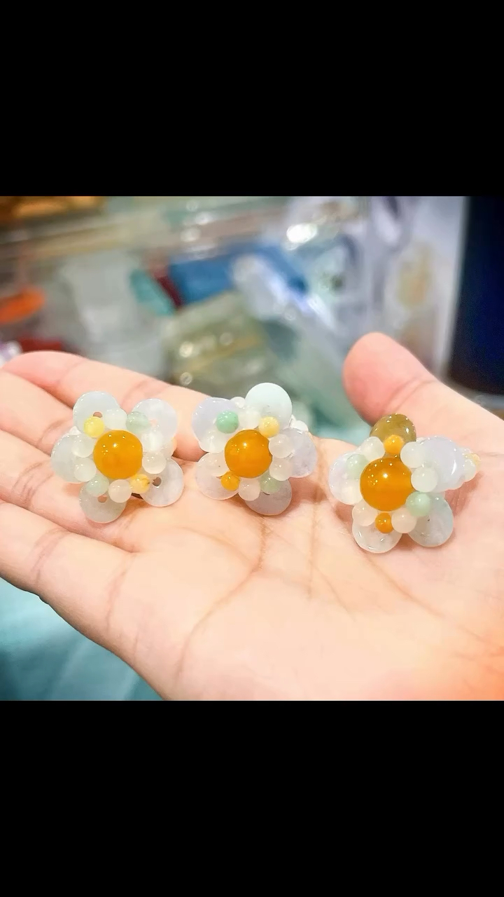 翡翠戒指(手工編織）